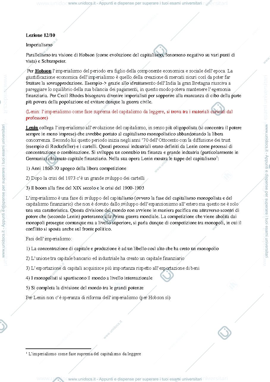 Anteprima pagina 1 — Imperialismo