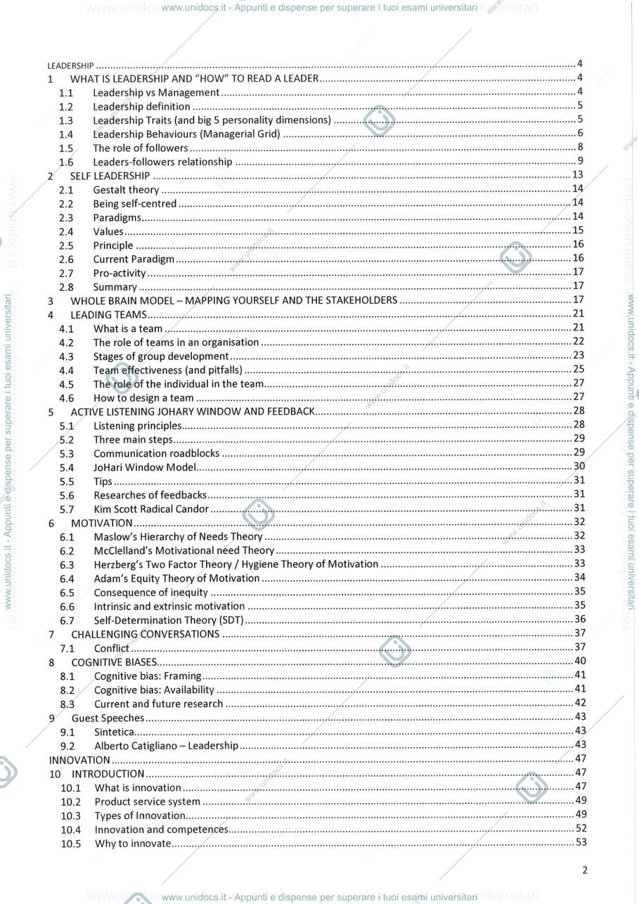 Anteprima pagina 3 — Leadership & innovation