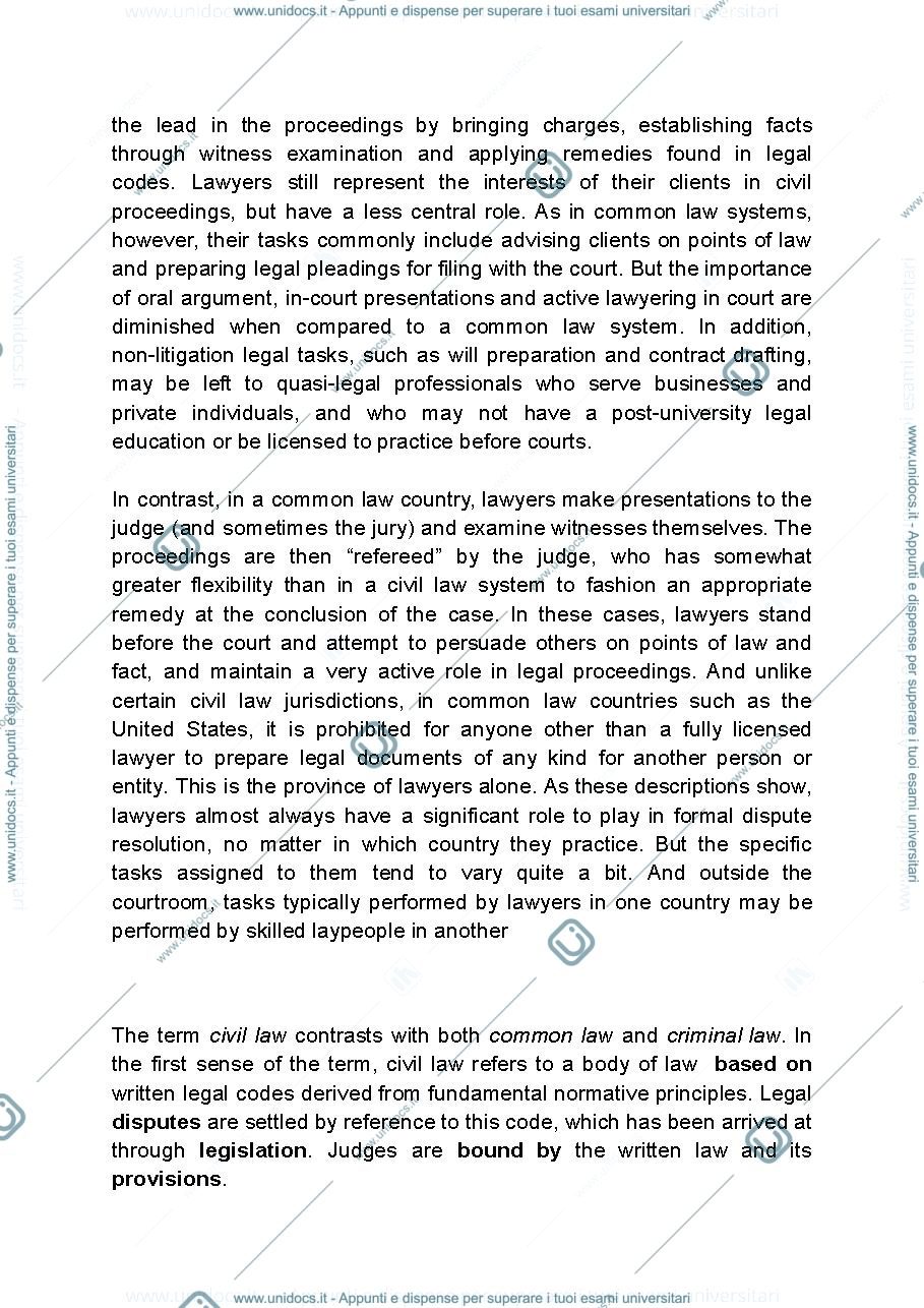 Anteprima pagina 2 — Advanced legal English