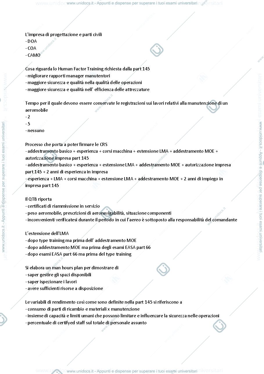 Anteprima pagina 2 — Domande esame legislazione