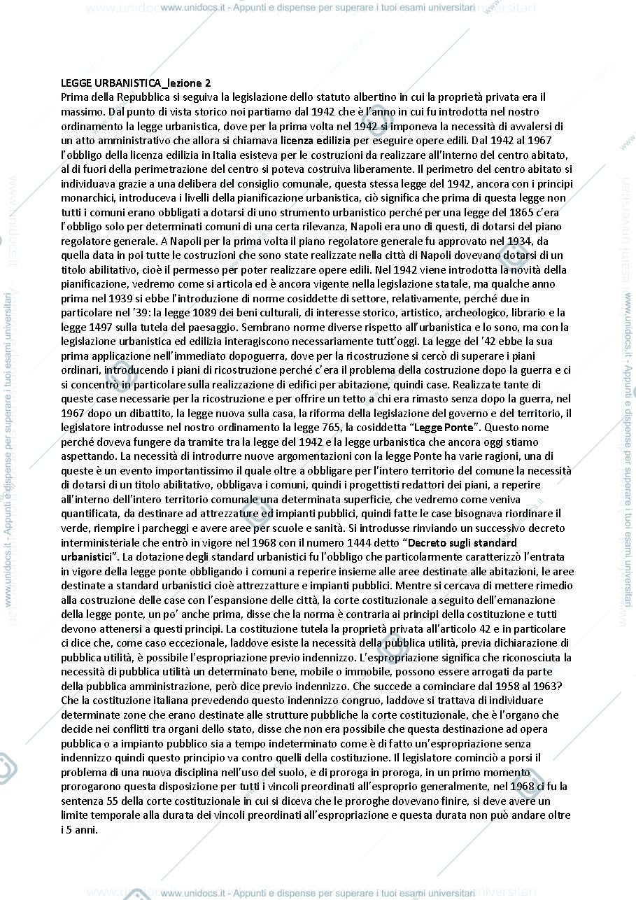 Anteprima pagina 4 — legislazione urbanistica