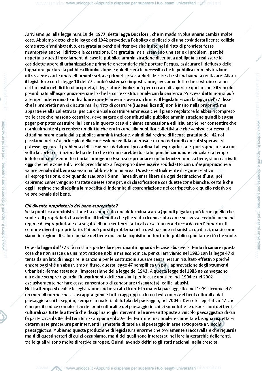 Anteprima pagina 5 — legislazione urbanistica