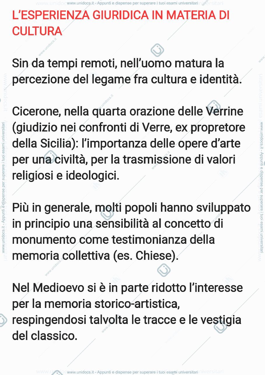 Anteprima pagina 1 — Legislazione appunti lezione 1 