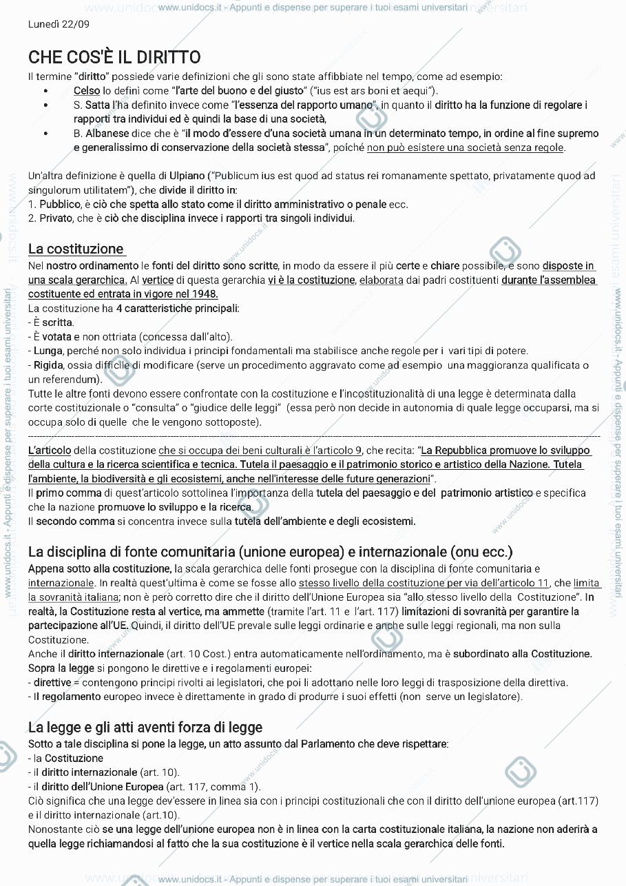 Anteprima pagina 1 — Diritto