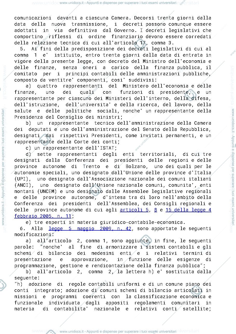 Anteprima pagina 5 — legge di contabilità dello stato 