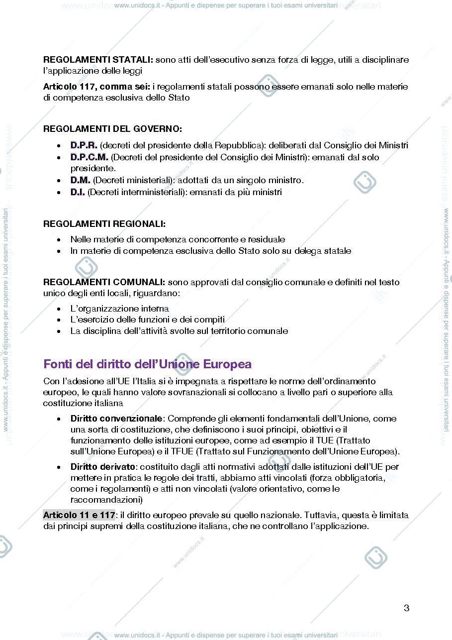 Anteprima pagina 3 — riassunto 