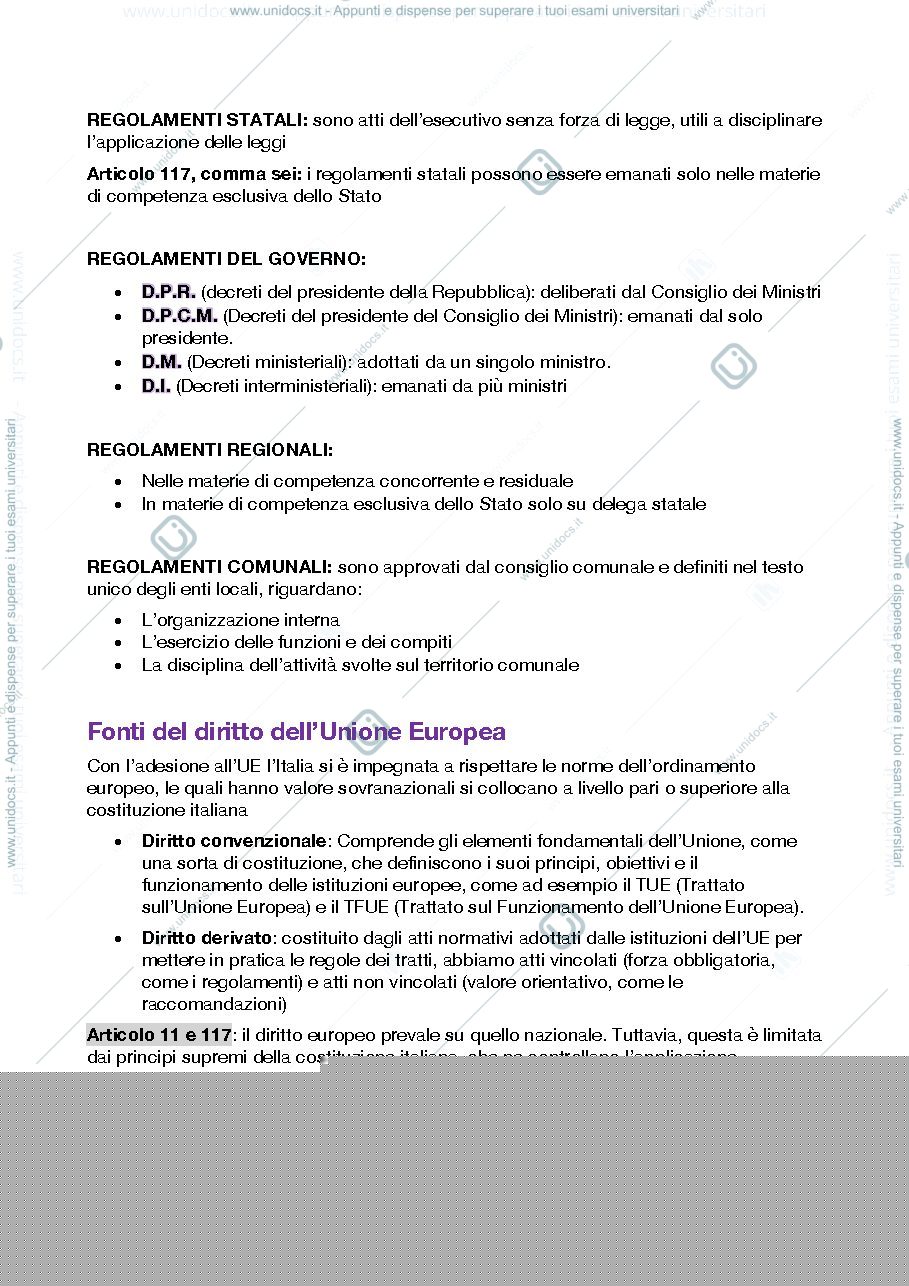 Anteprima pagina 3 — Appunti diritto 