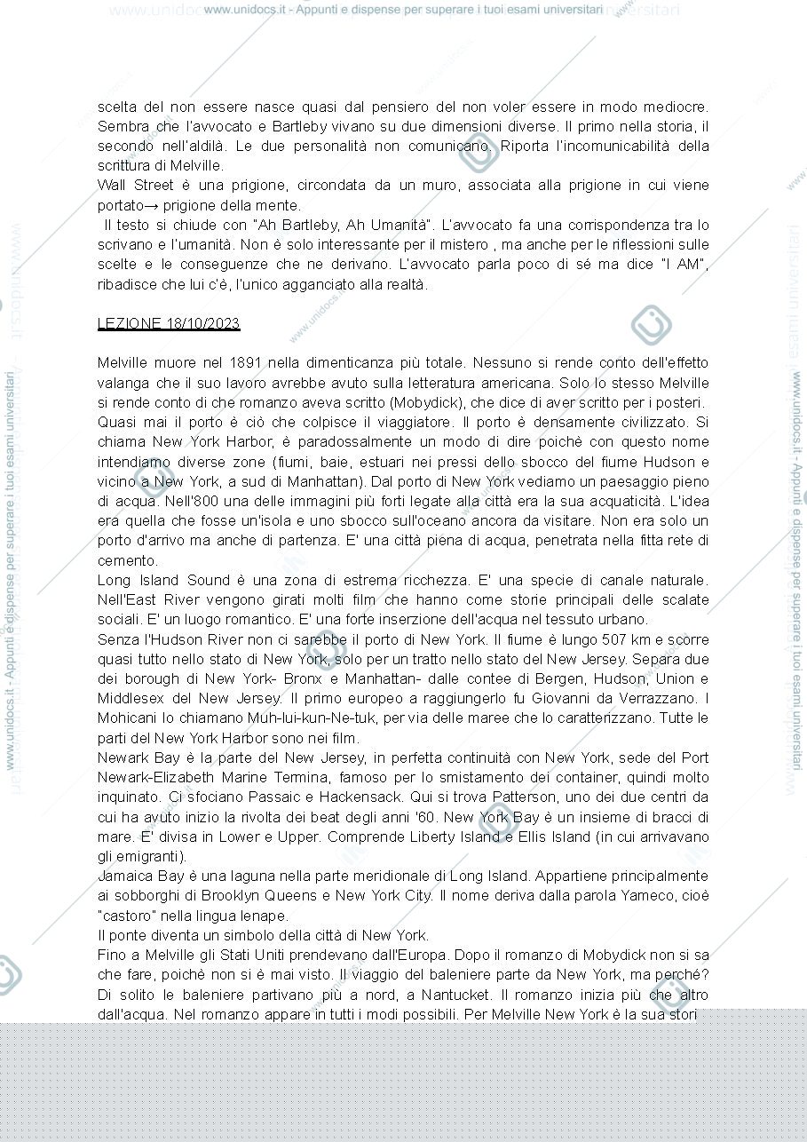 Anteprima pagina 3 — Appunti sugli autori americani legati a New York