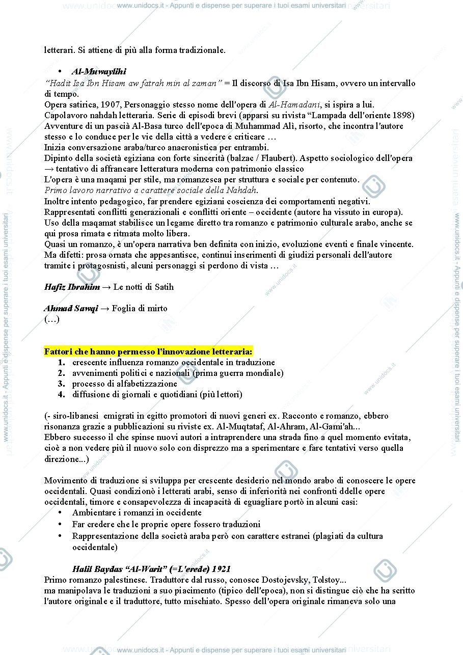 Anteprima pagina 2 — Letteratura Araba