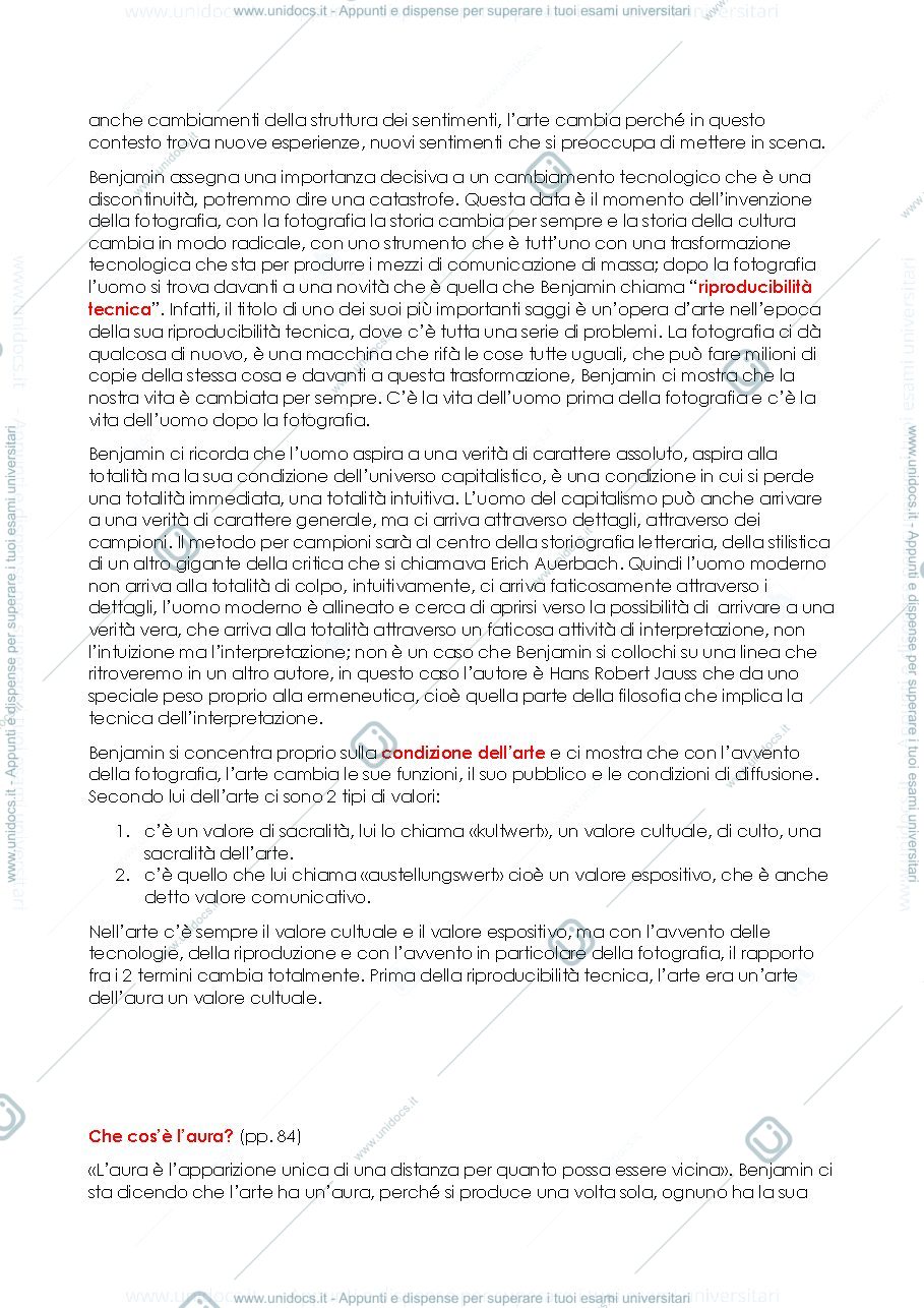 Anteprima pagina 4 — riassunto 'critica, letteratura e società'