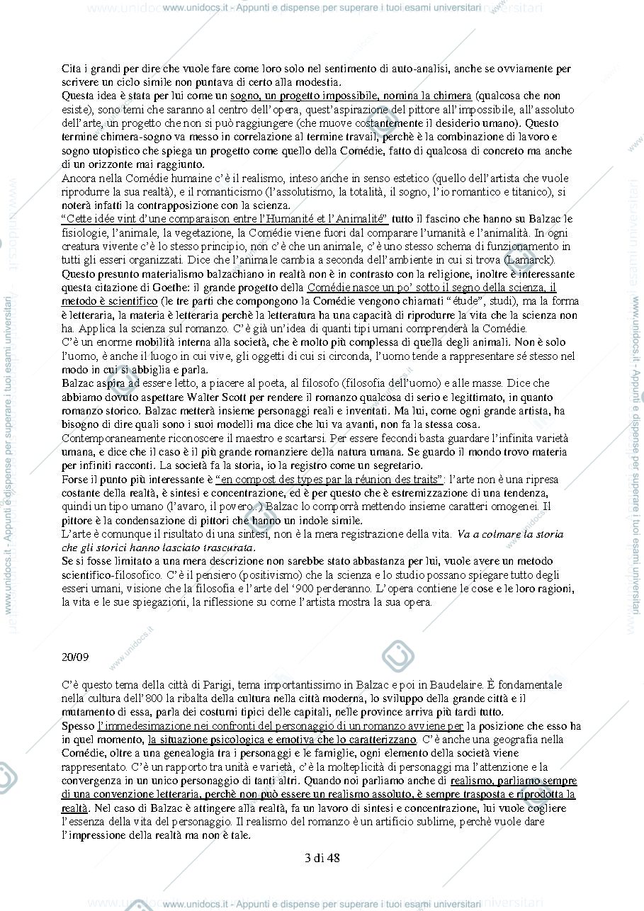 Anteprima pagina 3 — Letteratura francese 2 anno 2019/2020
