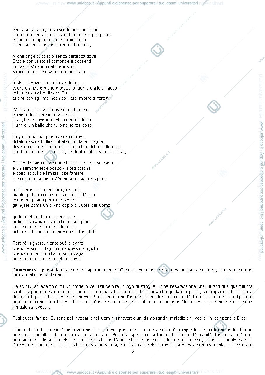 Anteprima pagina 3 — Letteratura francese contemporanea - prof. Riva