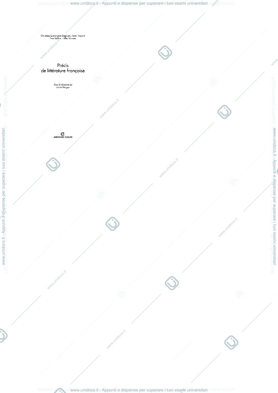 Anteprima pagina 2 — Letteratura francese précis 