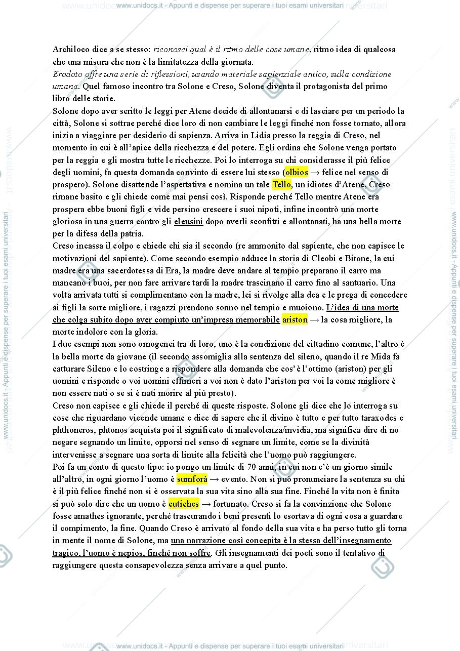 Anteprima pagina 3 — Corso letteratura greca 1 