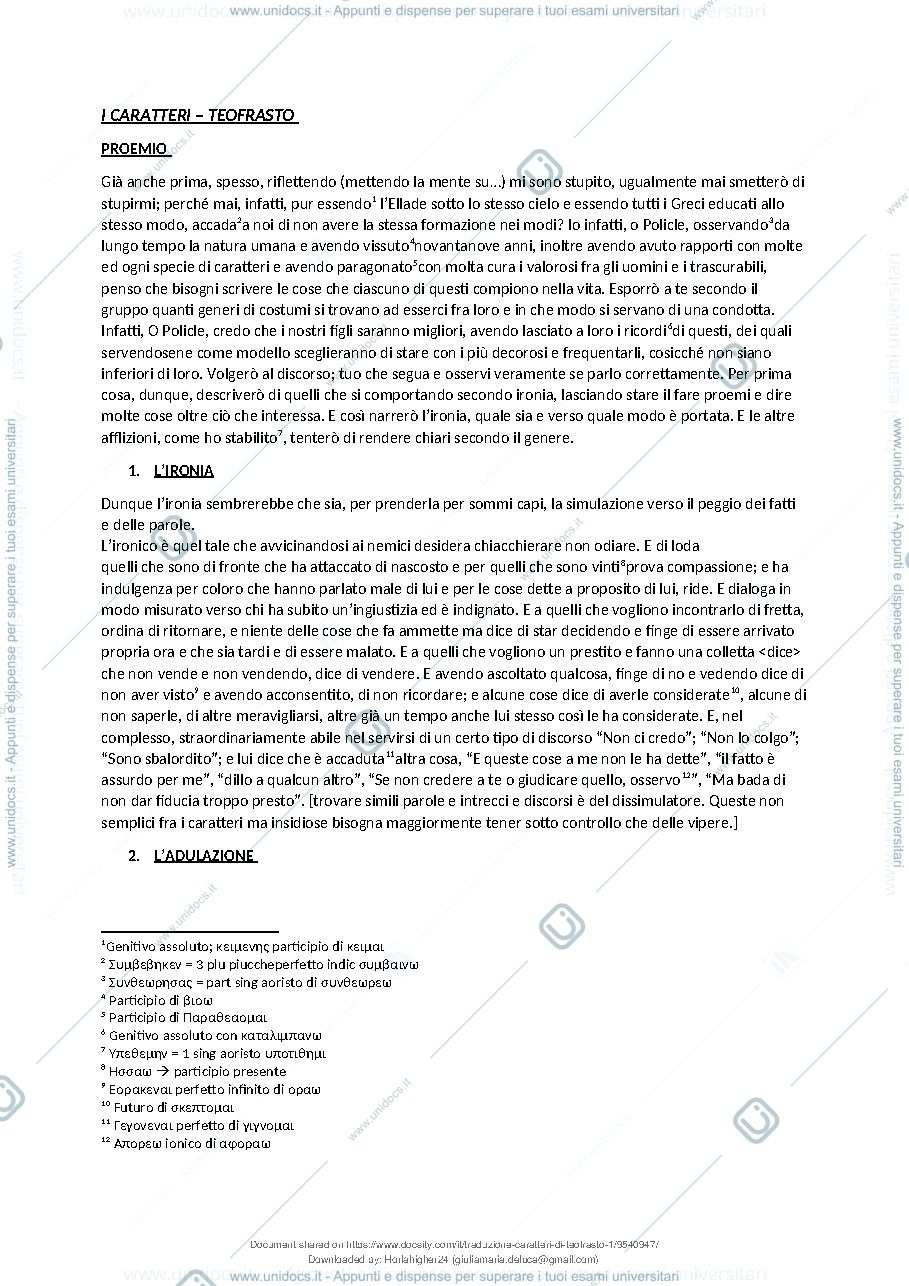 Anteprima pagina 2 — Traduzione più letterare dei caratteri