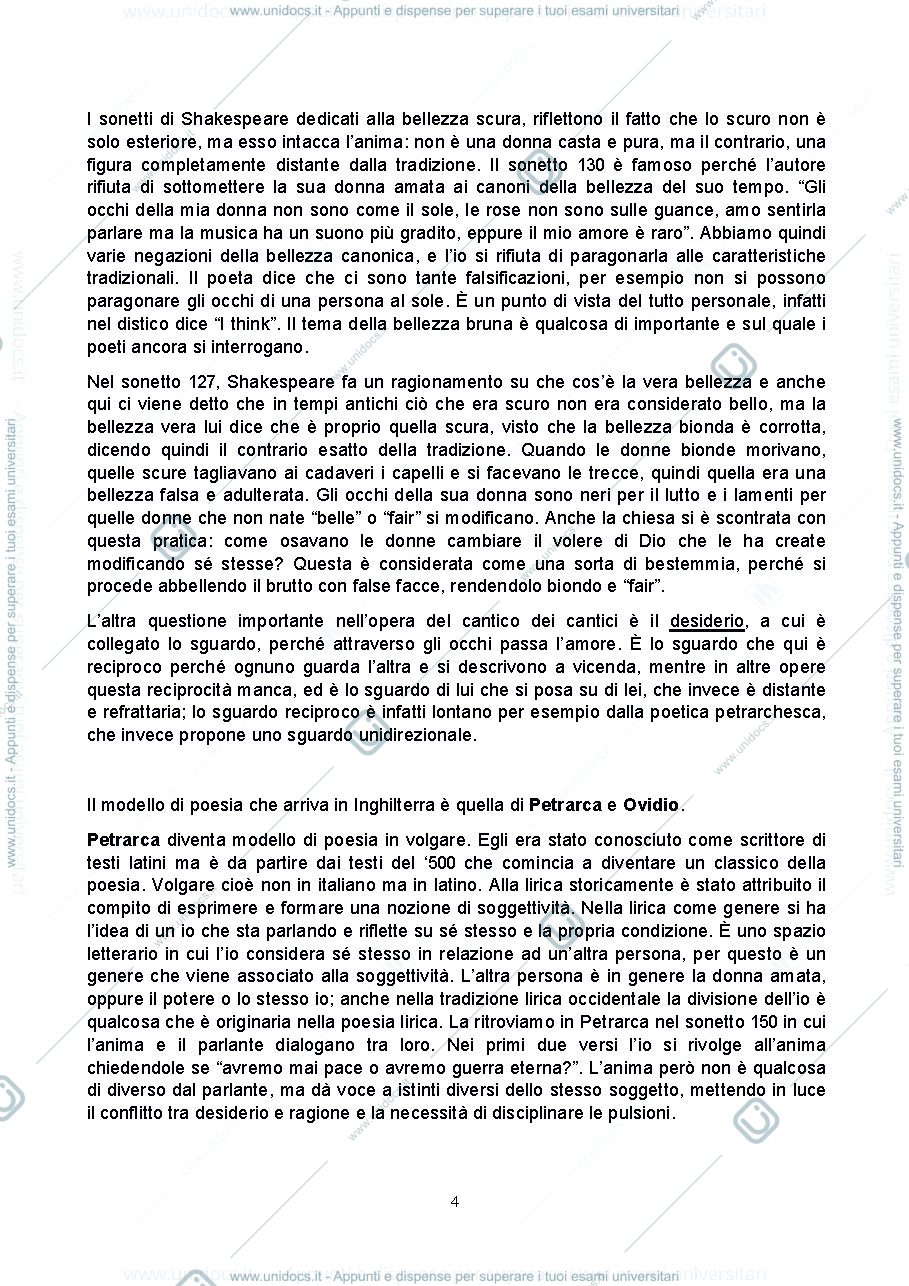 Anteprima pagina 4 — letteratura inglese di Palloti e Fantacini 