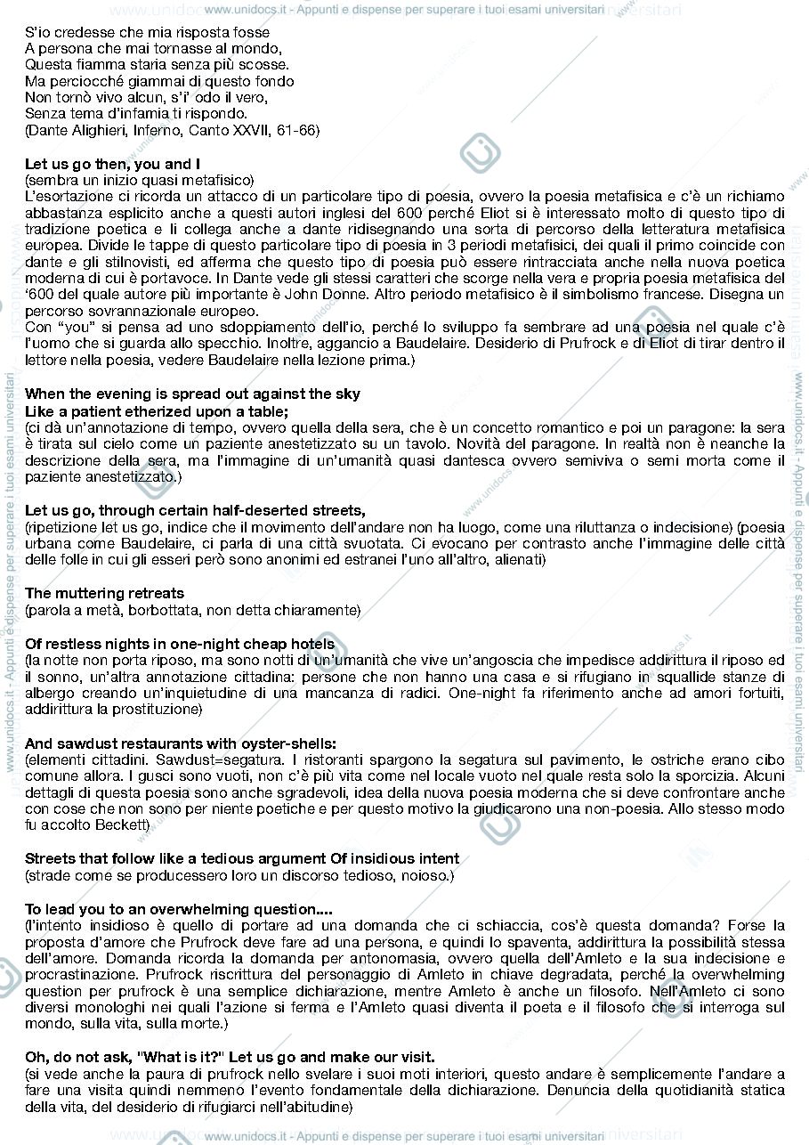 Anteprima pagina 2 — Letterature inglese III, Martino