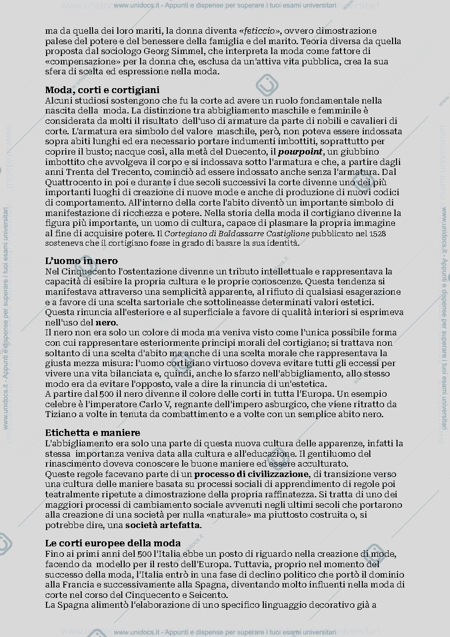 Anteprima pagina 3 — Letteratura inglese per la Moda