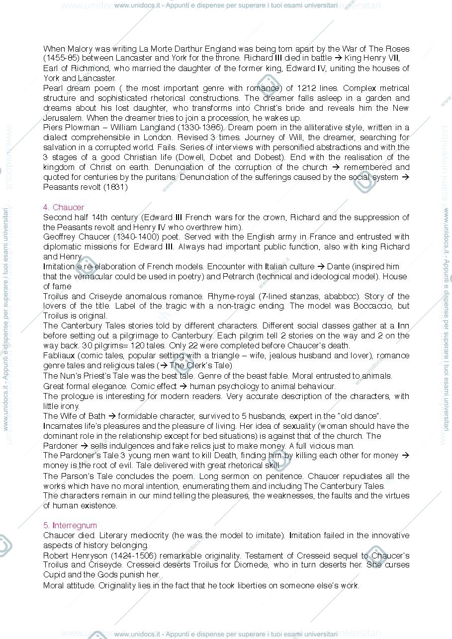 Anteprima pagina 2 — English literature, a short history.
