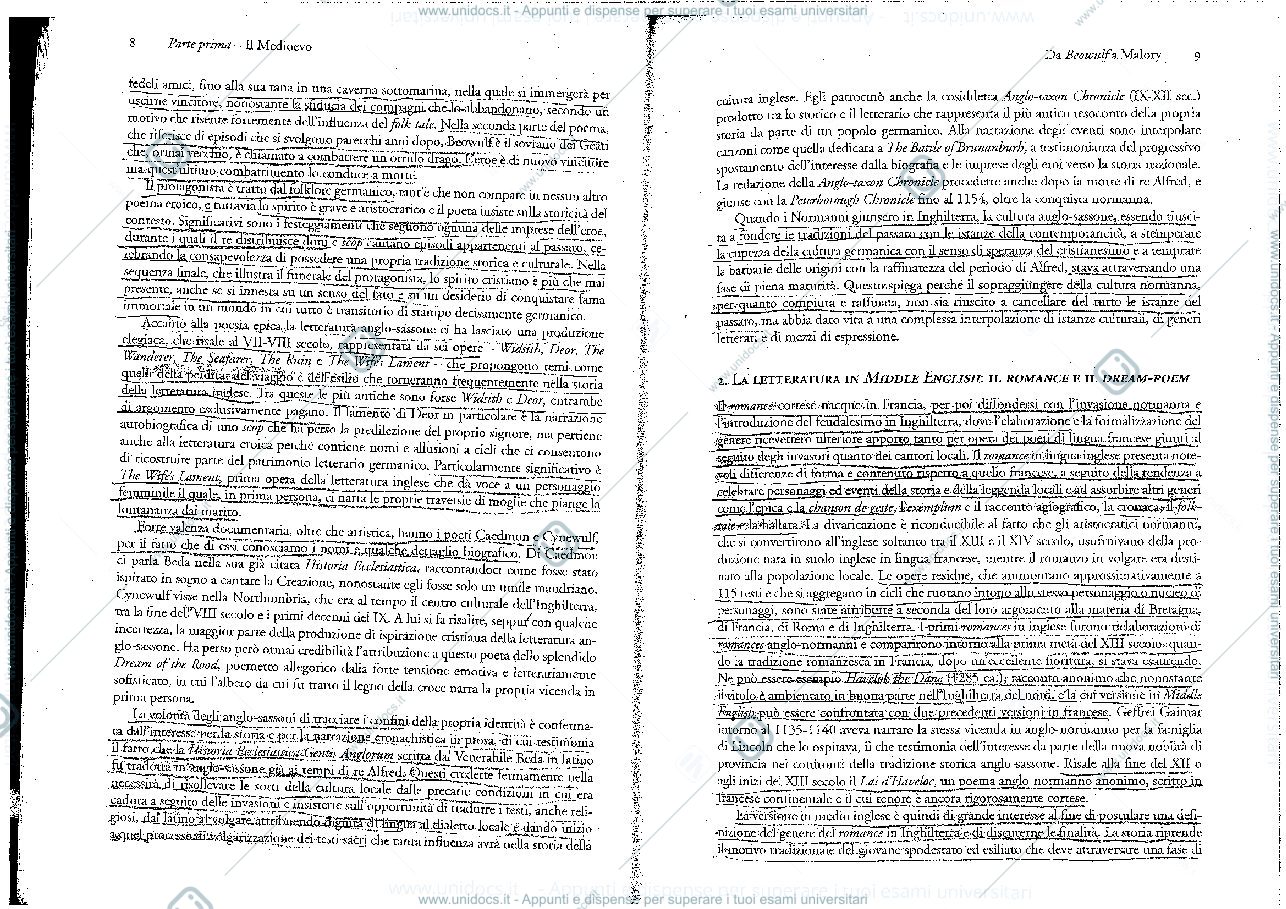 Anteprima pagina 4 — MANUALE DI LETTERATURA E CULTURA INGLESE