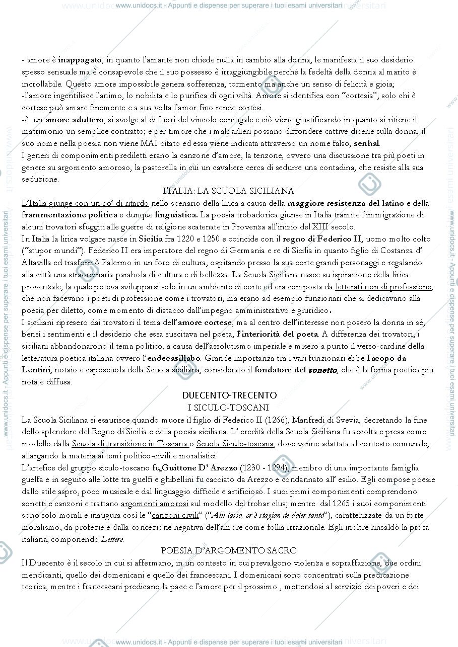Anteprima pagina 4 — Letteratura italiana 00562