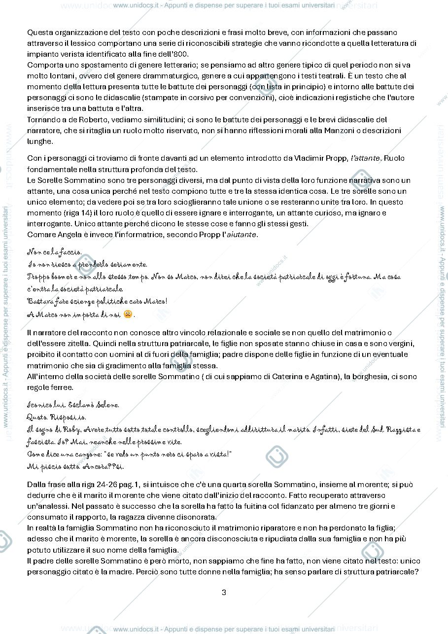 Anteprima pagina 3 — Letteratura italiana contemporanea
