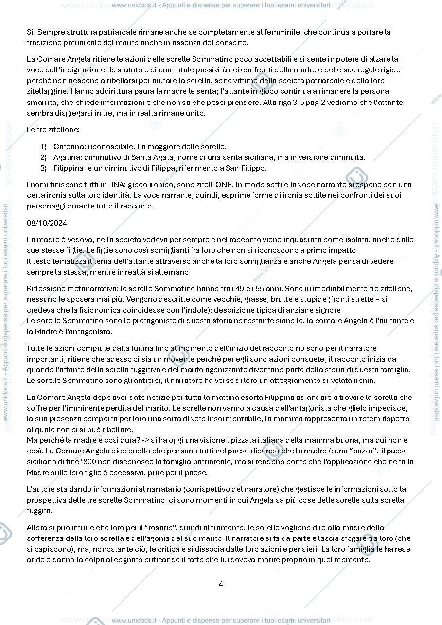 Anteprima pagina 4 — Letteratura italiana contemporanea
