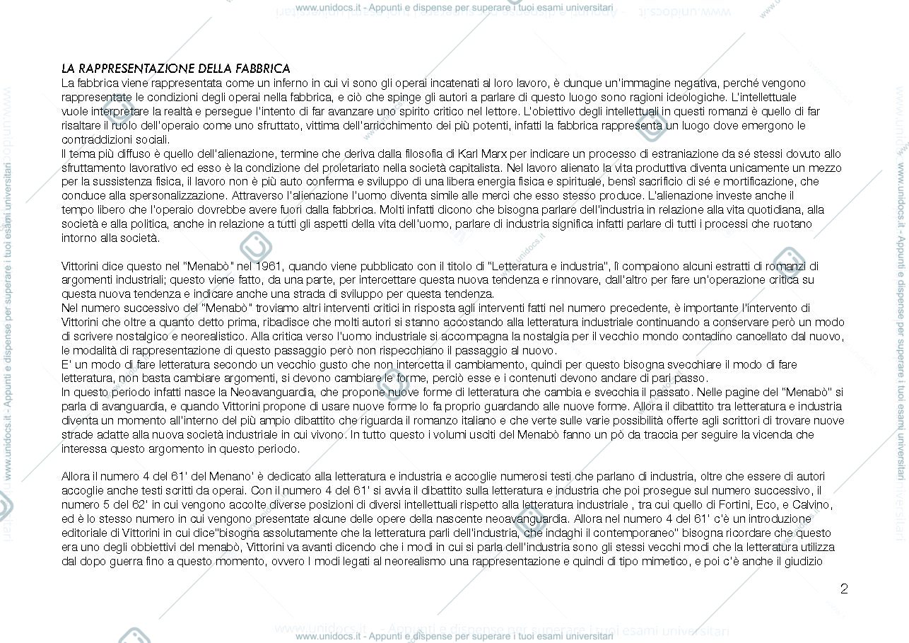 Anteprima pagina 2 — Appunti letteratura italiana 