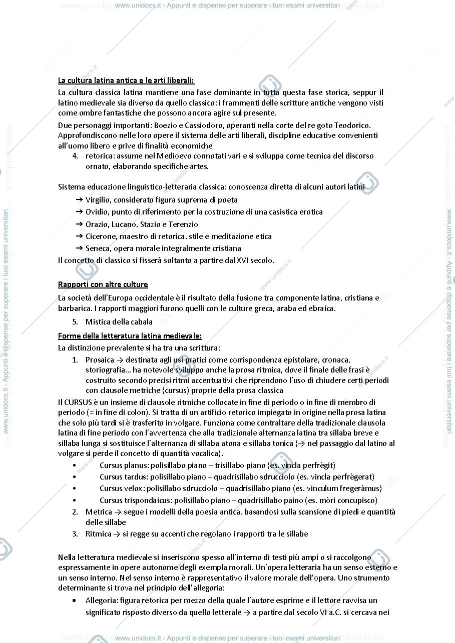 Anteprima pagina 3 — Ferroni, Storia e testi della letteratura italiana dalle origini al 300