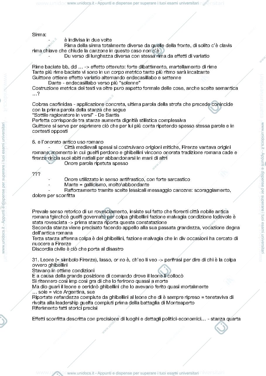 Anteprima pagina 3 — Appunti corso istituzionale di Letteratura Italaina I - Andrea Canova