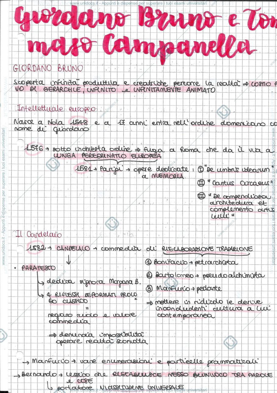 Anteprima pagina 1 — Dispensa corso istituzionale-da Bruno e Campanella ad Alfieri (parte 2)