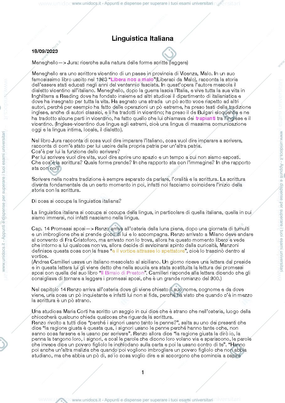 Anteprima pagina 1 — letteratura