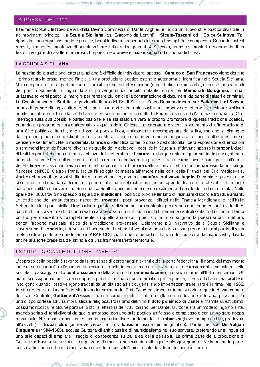 Anteprima pagina 3 —  Letteratura italiana 2023