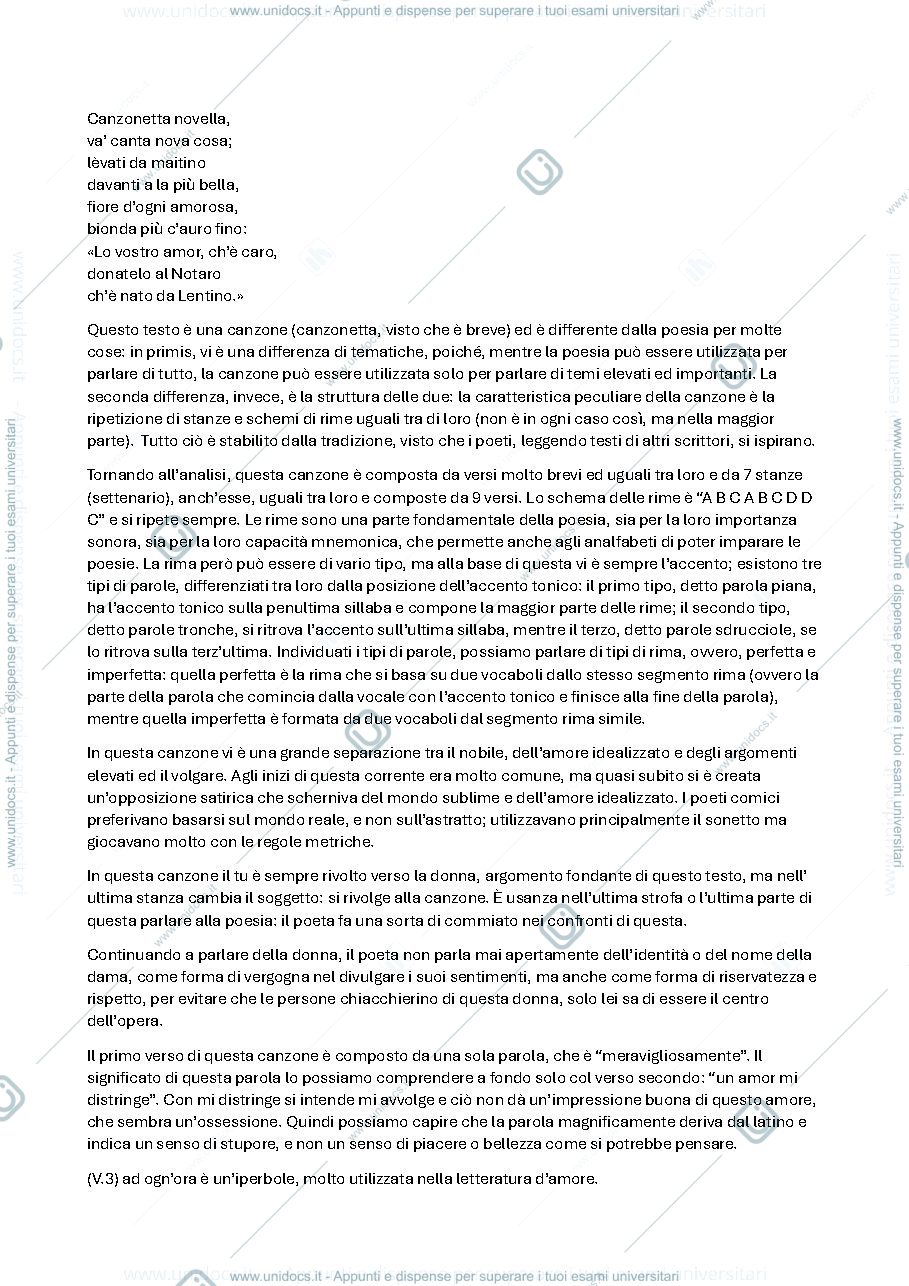 Anteprima pagina 3 — Letteratura italiana 