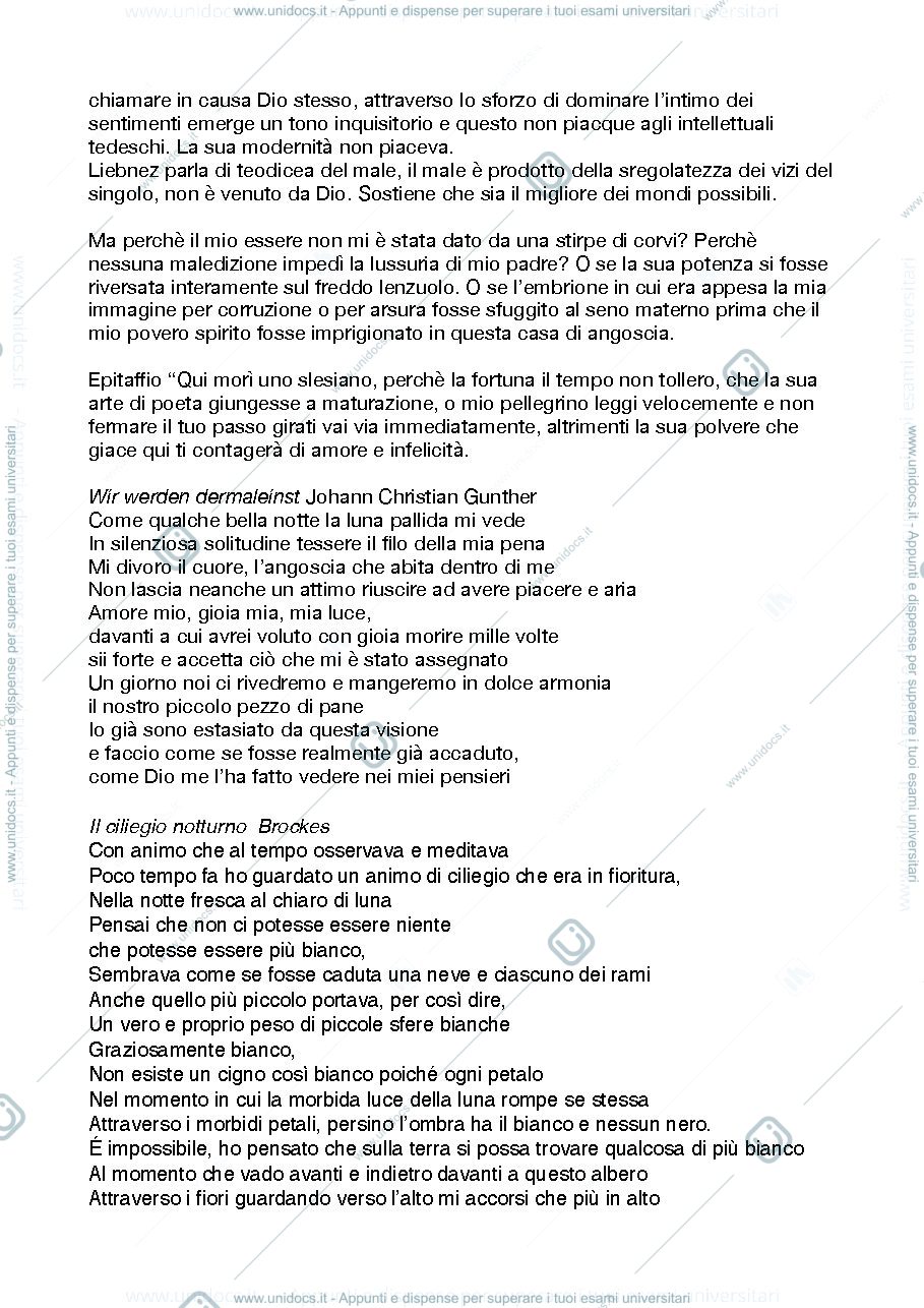 Anteprima pagina 3 — Appunti letteratura tedesca 