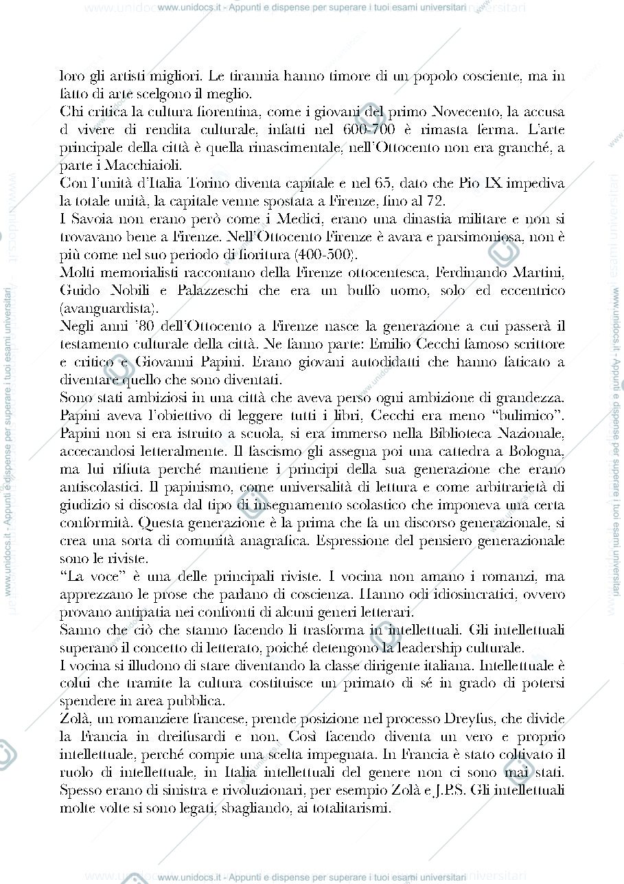 Anteprima pagina 4 — Appunti corso Letteratura italiana