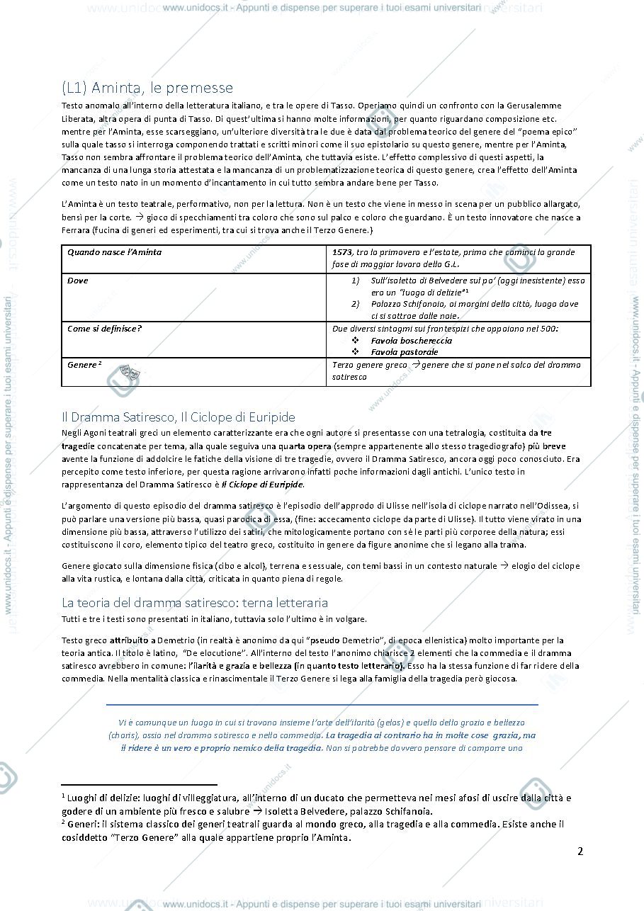 Anteprima pagina 2 — L'aminta, Tasso - mod C