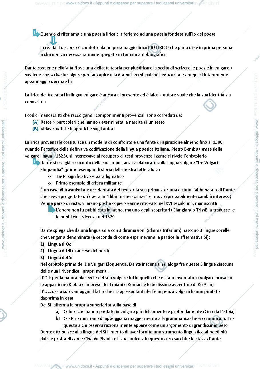 Anteprima pagina 4 — Letteratura Italiana 