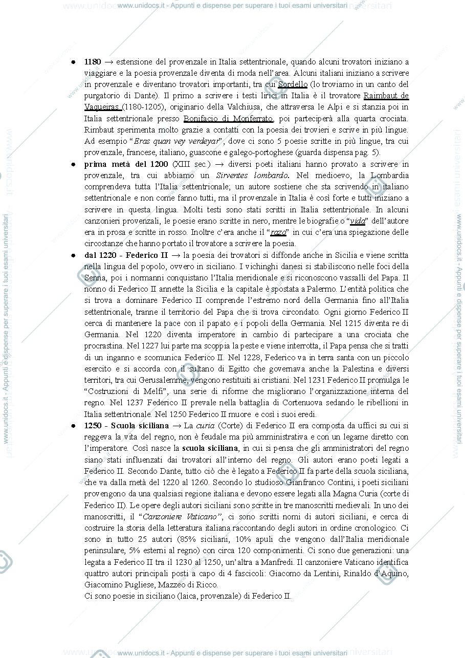 Anteprima pagina 3 — Letteratura italiana