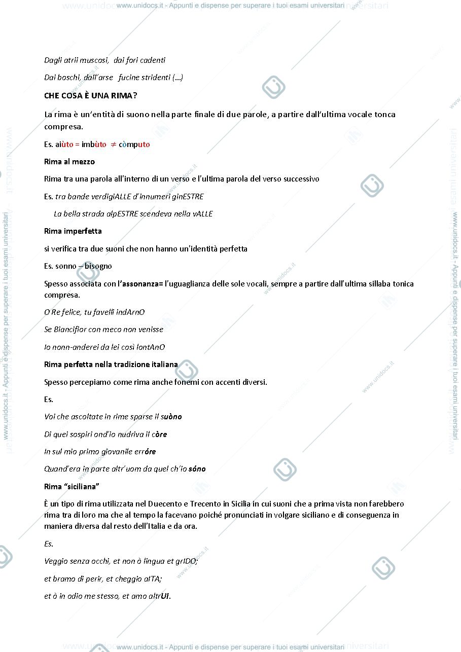 Anteprima pagina 4 — Appunti MODULO A LETTERATURA ITALIANA A (FEDI) aa. 2018-2019