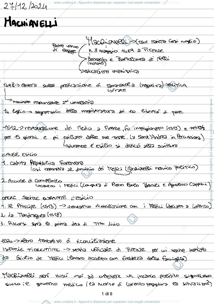 Anteprima pagina 1 — Machiavelli