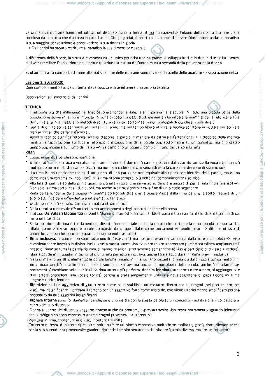 Anteprima pagina 3 — Letteratura Italiana Danzi Modulo A e B