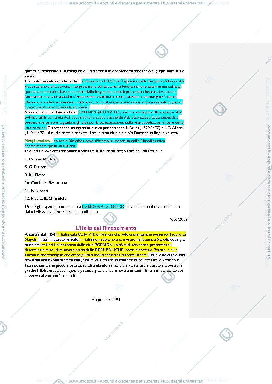 Anteprima pagina 4 — Letteratura Italiana