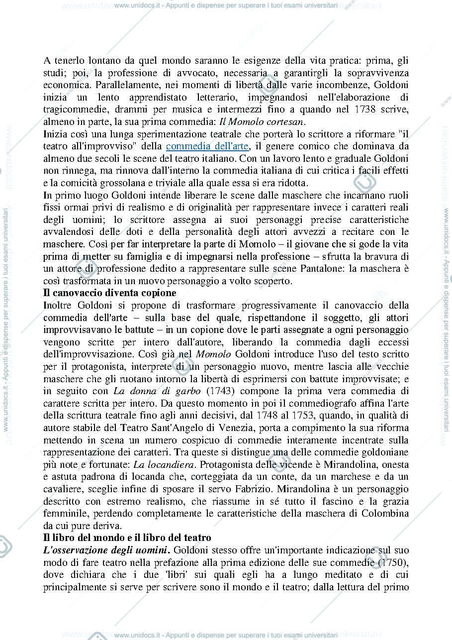 Anteprima pagina 4 — Letteratura italiana, Tavazzi 