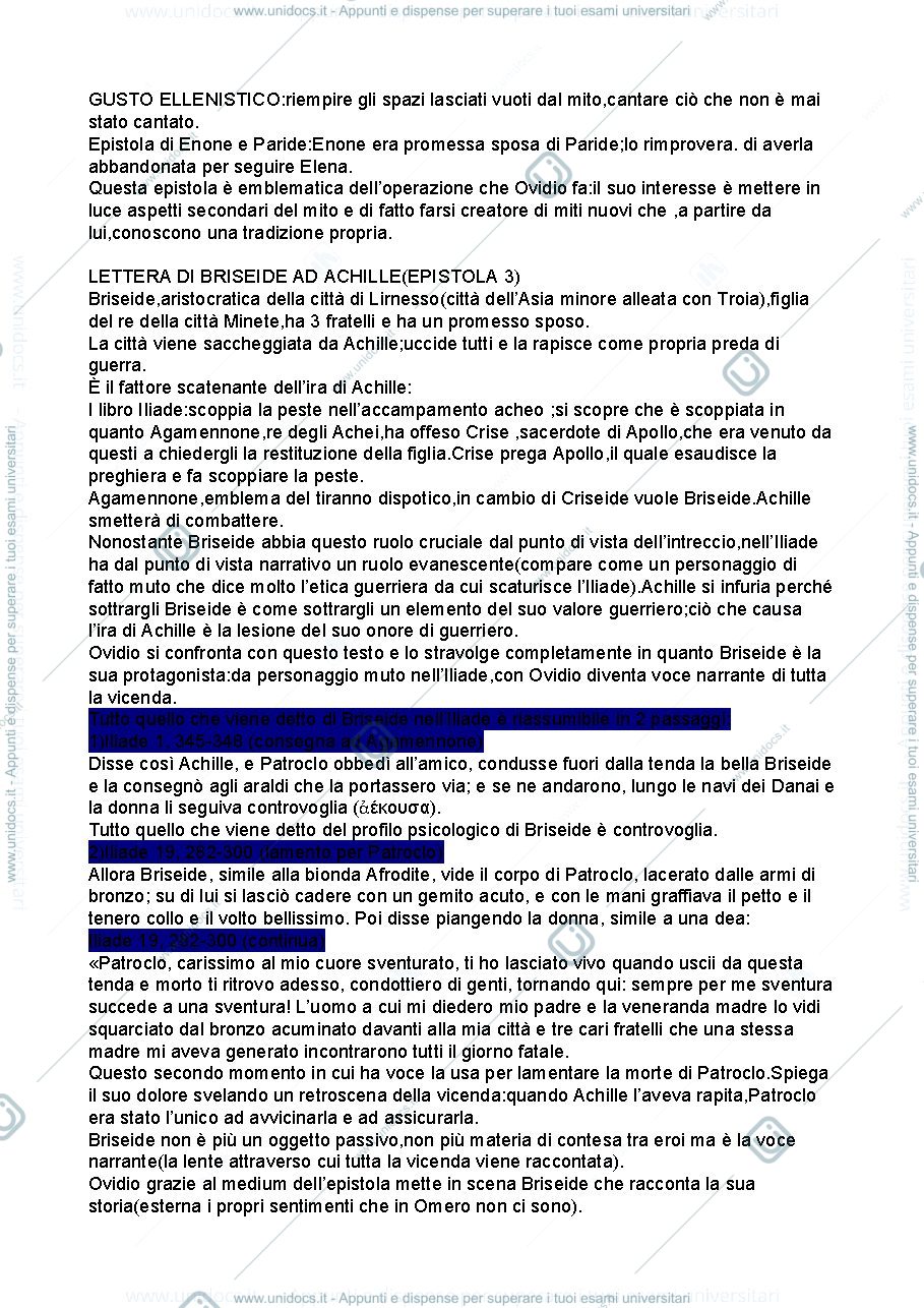Anteprima pagina 2 — Heroides Ovidio epistola 3