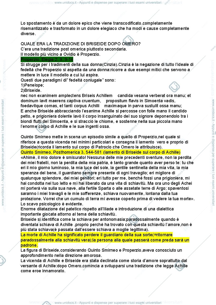Anteprima pagina 3 — Heroides Ovidio epistola 3