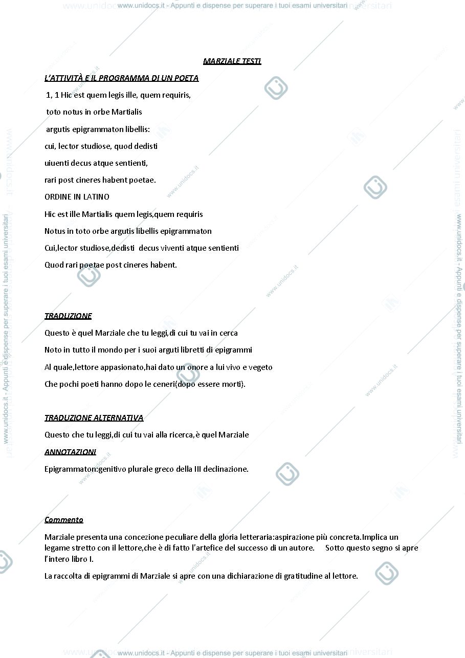 Anteprima pagina 1 — Marziale