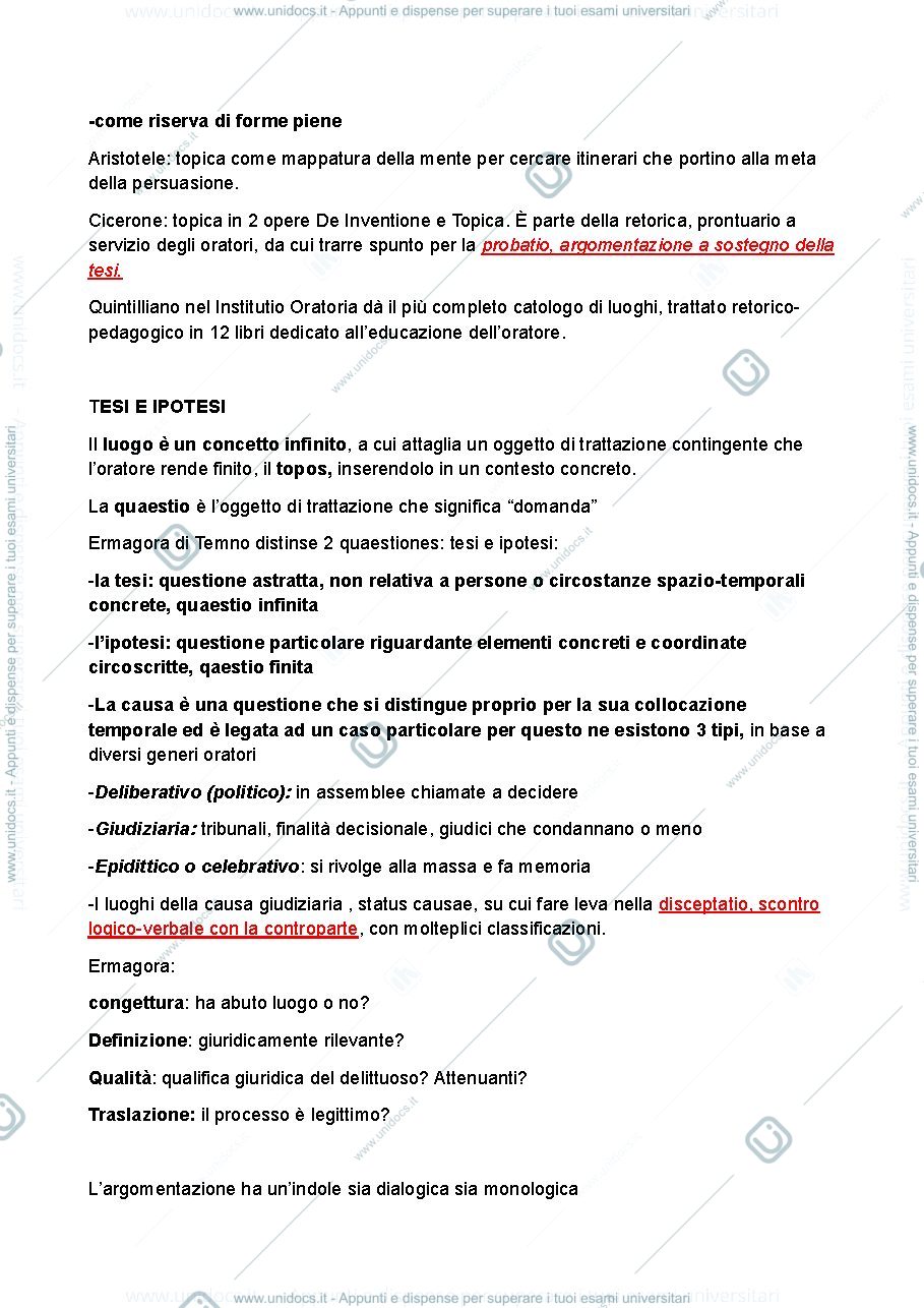 Anteprima pagina 3 — riassunti manuale secondo monografico letteratura latina 1