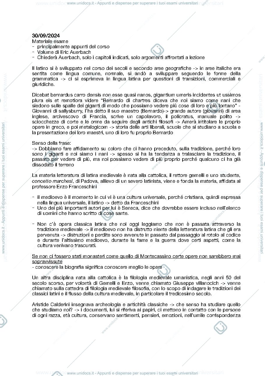 Anteprima pagina 1 — appunti
