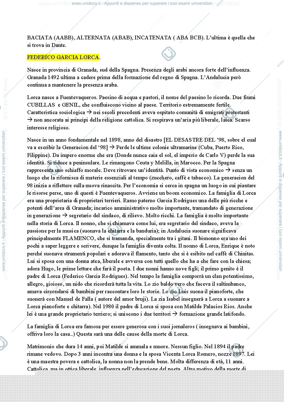 Anteprima pagina 4 — LETTERATURA SPAGNOLA 1